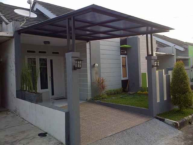 Model carport rumah minimalis desain modern