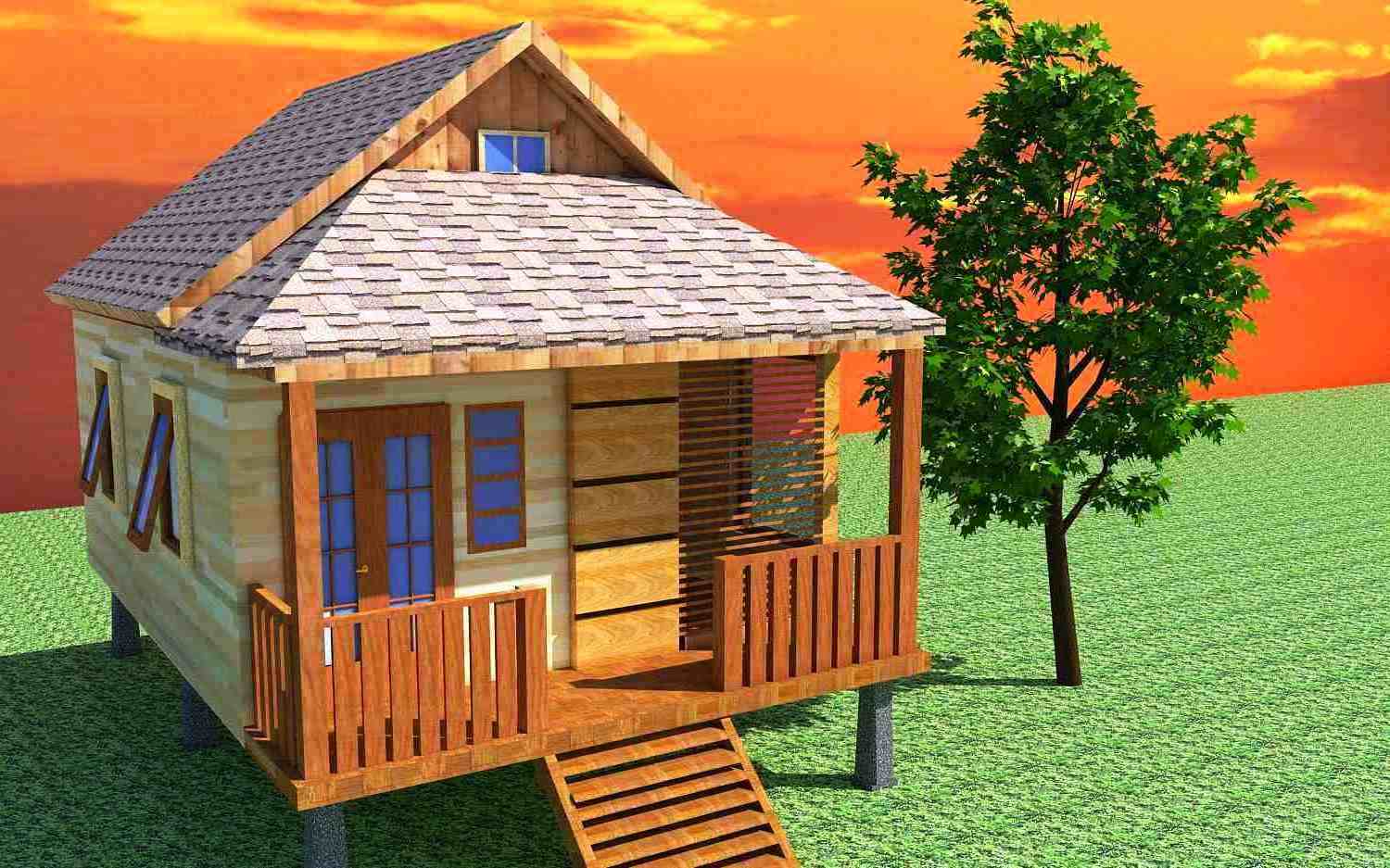 Gambar Desain Rumah Kayu Minimalis Modern Gambar Desain Rumah 2081