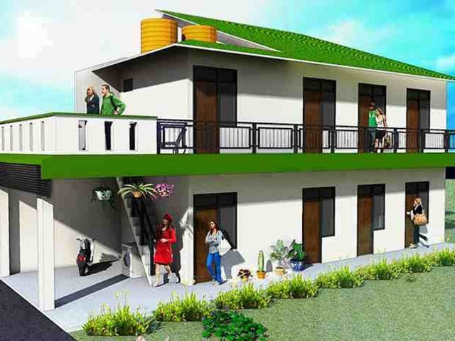 Desain Rumah Kost Minimalis 2 Lantai Dan Biaya desain kost