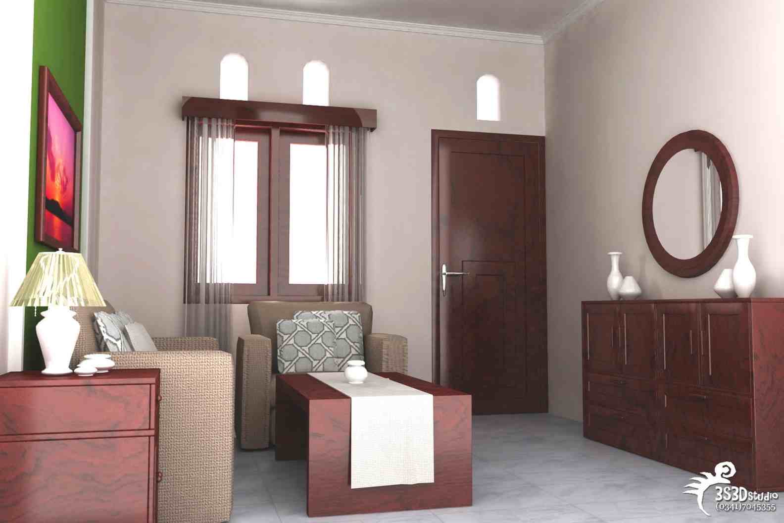 Contoh Desain Interior Rumah Minimalis Type 21 Jpg 1584 1056 Desain Kamar Desain Interior Interior