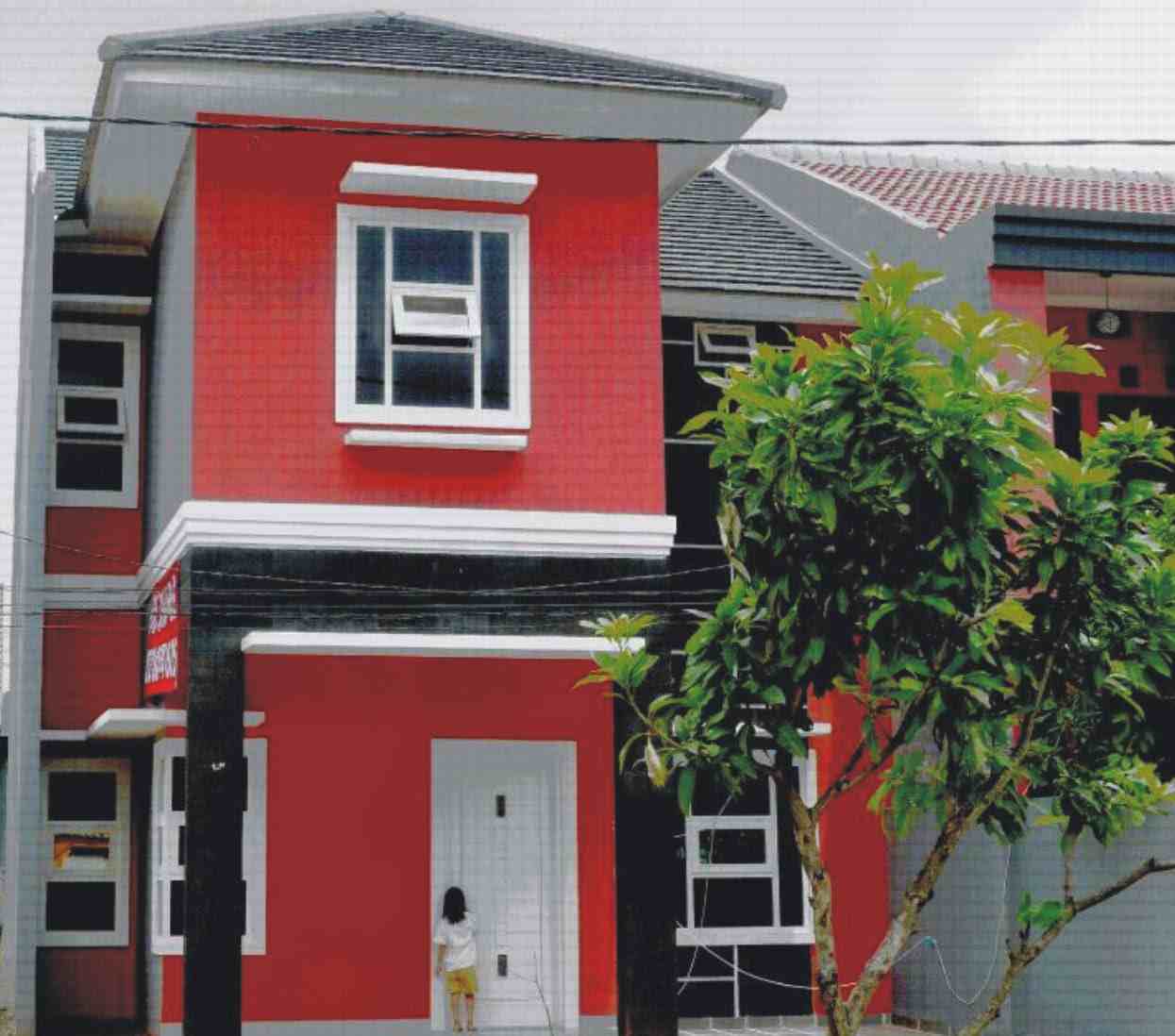 67 Design Cat Rumah Minimalis Warna Merah Desain Rumah Minimalis