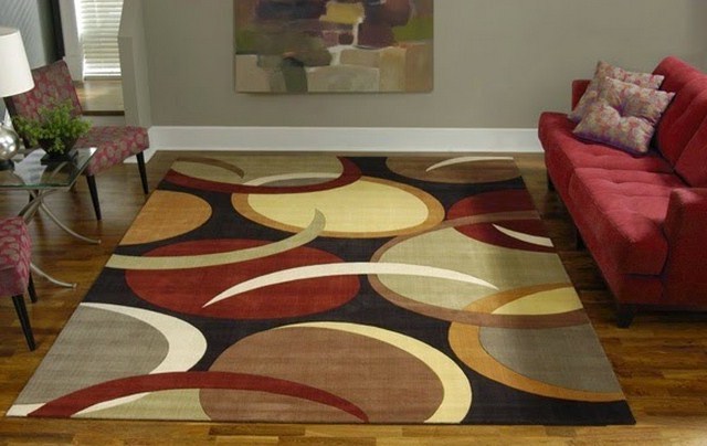 Desain Karpet Lantai Ruang Tamu