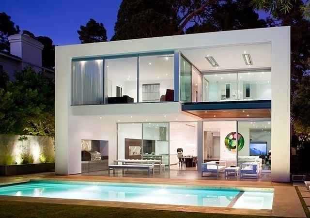 desain rumah minimalis dengan kolam renang - Desain Rumah Mewah 2