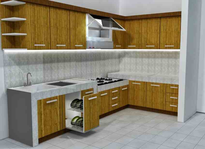 Foto Dapur Rumah Type 36 | Desain Interior Dapur Rumah Minimalis