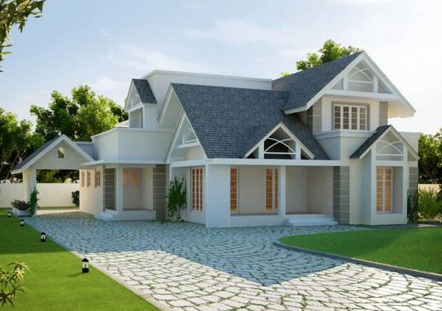 Foto Rumah Minimalis Bergaya Eropa  Gambar Desain Rumah  