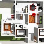 Foto Rumah Minimalis Sederhana 1 Lantai 2 Kamar Tidur | Desain Rumah Sederhana 2 Lantai Type 36 Terbaru