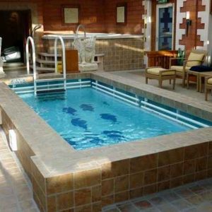 √ desain rumah dengan kolam renang minimalis modern