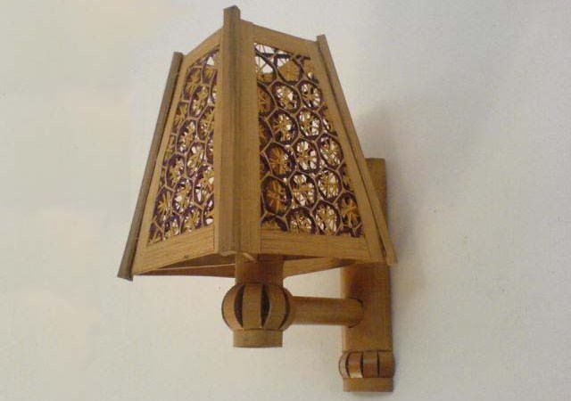Lampu Hias Dari Bambu | Lampu Gantung Klasik