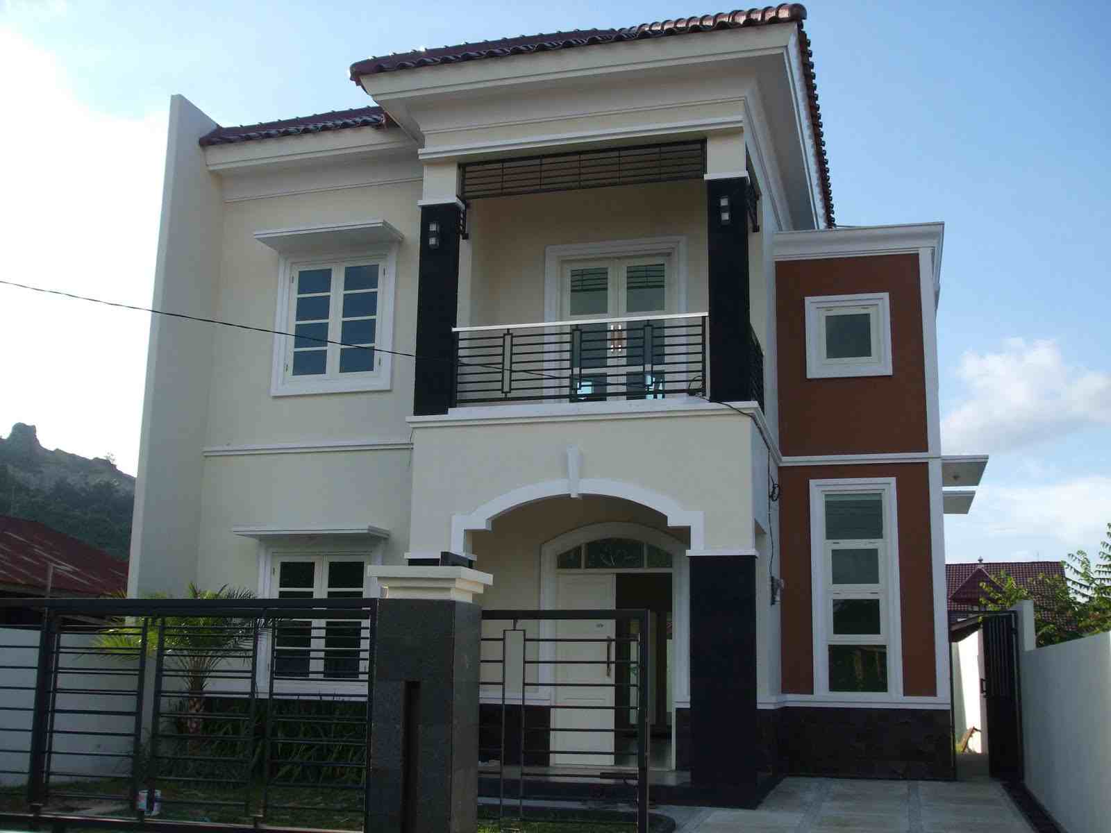 Paduan Warna Cat Rumah Yang Serasi Eksterior Rumah 1906