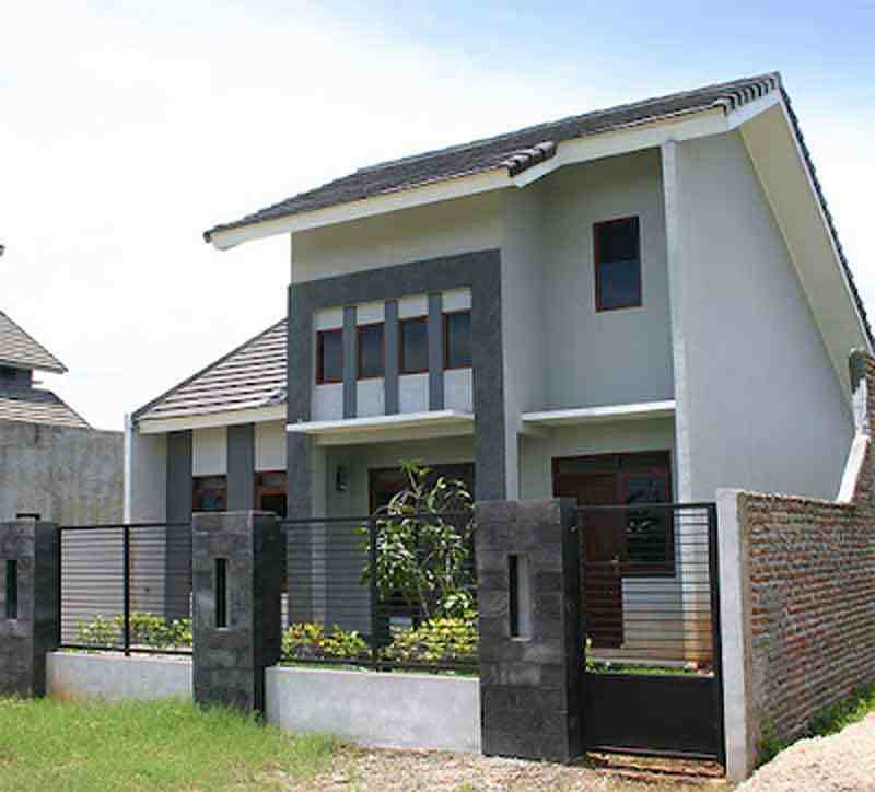  Rumah  Tingkat Minimalis  Type  21 Gambar Desain  Rumah  1681 