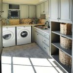 Contoh Ruang Cuci Baju Dan Wastafel | Contoh Interior Ruang Cuci Kontemporer