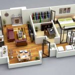 Desain Interior Apartemen Dengan Kamar Besar | Foro Desain Interior Apartemen Terbaru