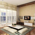 Desain Ruang Tamu Minimalis Lesehan Tanpa Sofa | Desain Interior Ruang Tamu Minimalis Tanpa Sofa