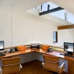 Foto Desain Interior Rumah Kantor Modern Simple