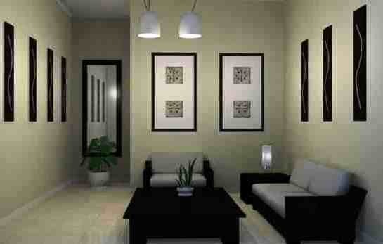 Foto Ruang Tamu Kecil Modern Cantik | Design Interior Ruang Tamu Kecil