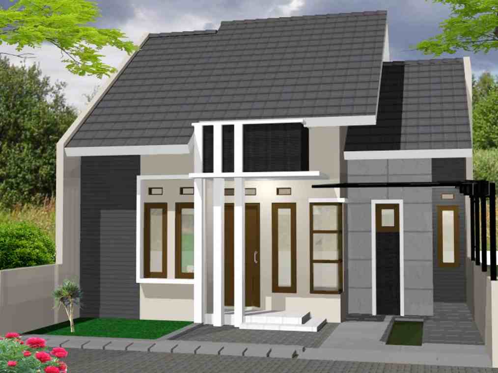  Gambar  Desain Rumah  Minimalis  Type 36 1 Lantai Gambar  