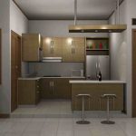Interior Dapur Minimalis Rumah Type 36 | Gambar Lemari Dapur Minimalis