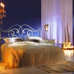 Interior Kamar Tidur Romantis Nuansa Biru