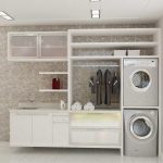 Interior Ruang Cuci Dan Setrika Minimalis Sederhana