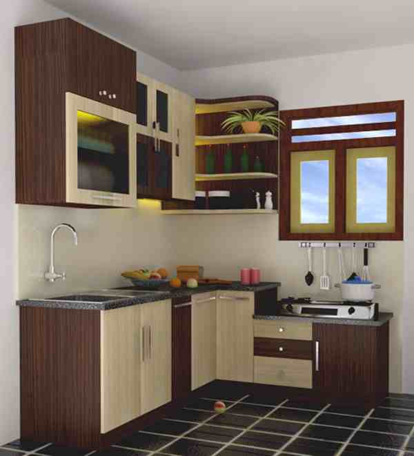 Keramik Dapur Rumah Minimalis | Gambar Desain Interior Dapur Rumah Minimalis Terbaru