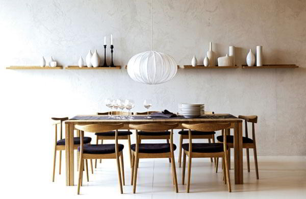 Ruang Makan Minimalis Simpel Sederhana | Foto Desain Ruang Makan Sempit Sederhana